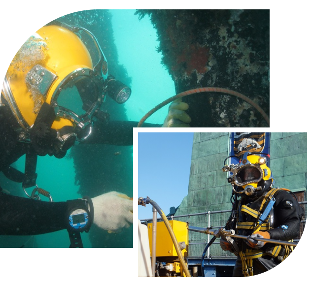 Commercial diving company